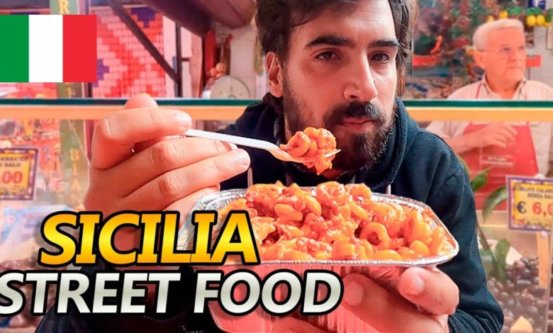 We tried STREET FOOD in SICILY, ITALY |  VUELTALMUN