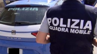 Palermo, beschädigt Autos und Schaufenster: festgenommen