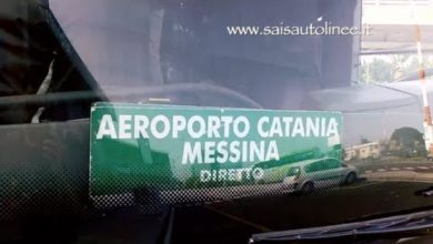 Bus from Catania Airport to Messina, Sicily