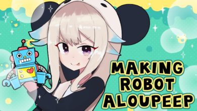 🤖 Making Robot Aloupeep 🤖【WE ARE YOU |  Enna Alouette】