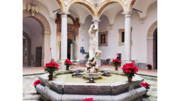 Museo archeologico Salinas 625x350 - En Palermo y Monreale, museos y patrimonio cultural decorados con flores de Pascua AIL