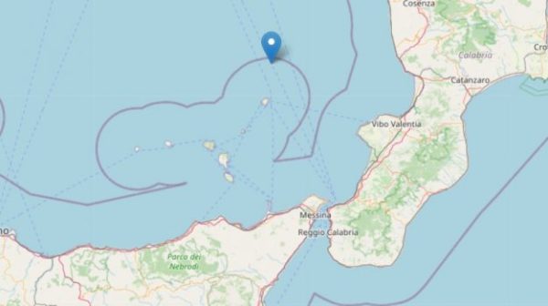 Nouveau tremblement de terre dans les îles Éoliennes, un choc de magnitude 3,1 au nord de Stromboli