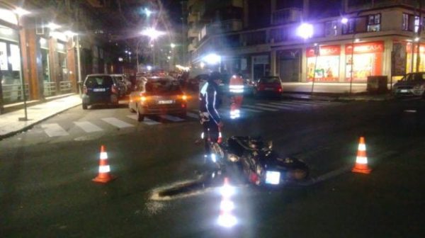 Accident à Palerme: collision voiture-moto, un blessé hospitalisé à la polyclinique