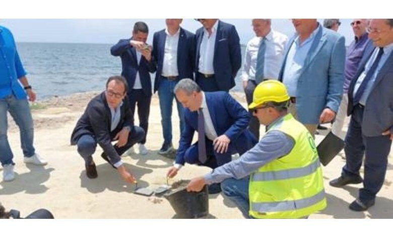 The renovation works for the South Coast of Marsala have begun.