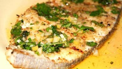 Breaded swordfish