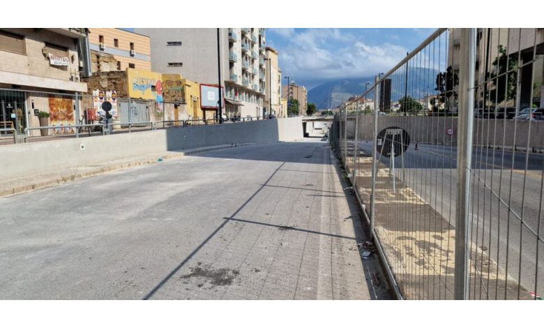 Palermo, opere concluse nel sottopassaggio di via Crispi: la riapertura lunedì o martedì