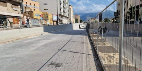 Palermo, opere concluse nel sottopassaggio di via Crispi: la riapertura lunedì o martedì