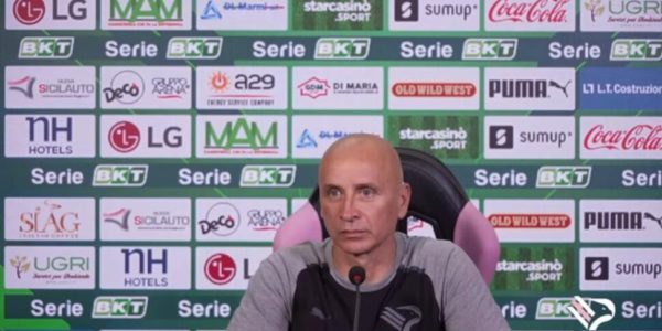 Palermo, Corini: «Non si può vincere il campionato alla prima giornata, fateci lavorare»