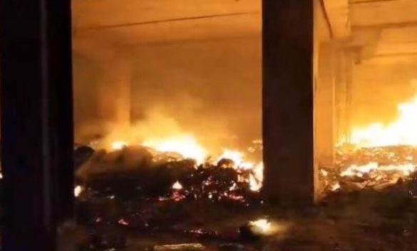 Catania, un incendio devasta il campo rom di via Acquicella