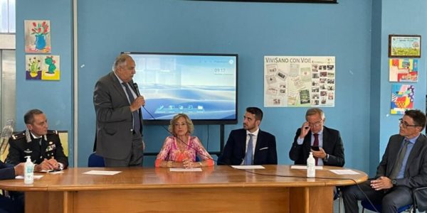 Inaugurazione allo scuola dello Zen di Palermo: "Presidio dello Stato e di legalità"