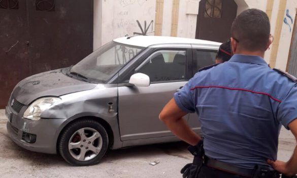 Palermo, trovata alla Vucciria l'auto del tentato colpo alla gioielleria Cipolla