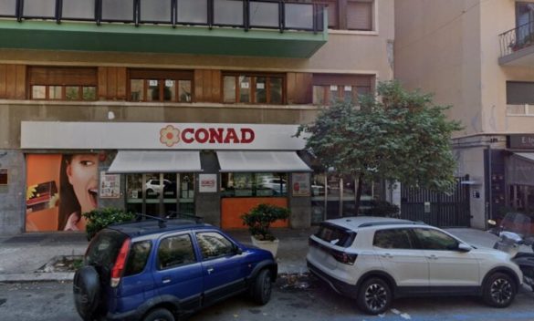 Palermo, rapina al supermercato Conad di via Terrasanta