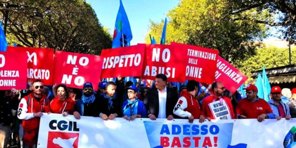 Salari e sicurezza sul lavoro: seconda giornata di sciopero, a Siracusa corteo Cgil e Uil con Bombardieri