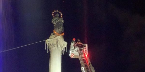 Festa dell'Immacolata a Palermo, Lorefice: «Mai un uomo alzi le mani contro una donna»