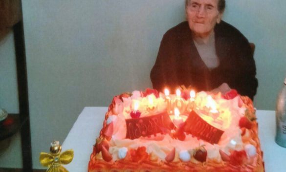 Montemaggiore Belsito in lacrime per la morte di nonna Mimma: aveva 104 anni