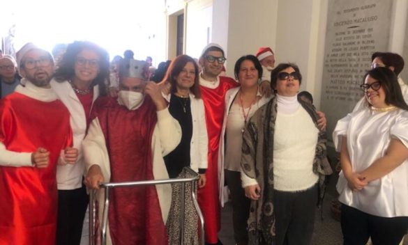 Festa per Santa Lucia all'istituto dei ciechi di Palermo