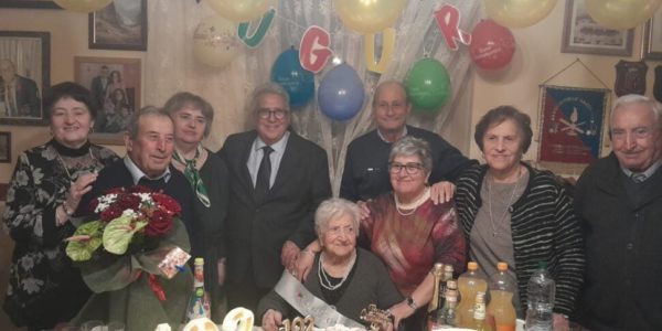 Valledolmo festeggia i 102 anni di Filippina