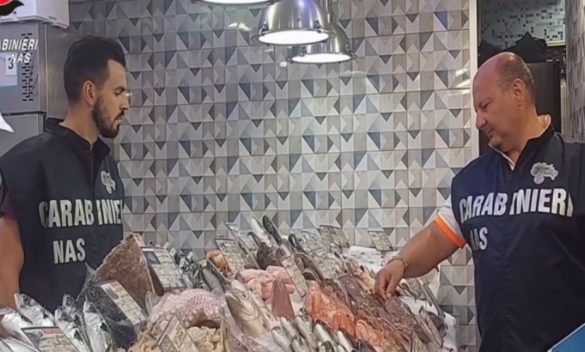 Palermo, pesce non tracciabile a Ballarò: sequestrati più di 400 chili di prodotti