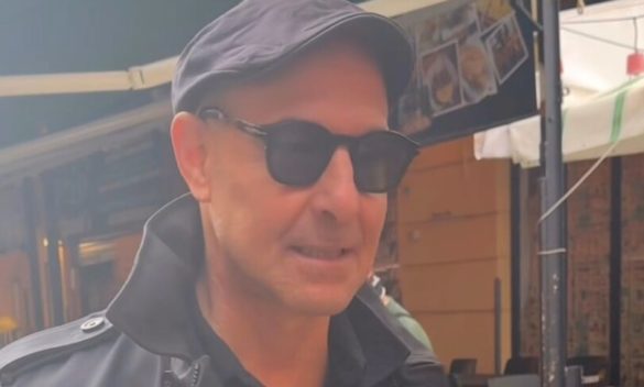 Palermo, l'attore americano Stanley Tucci in giro al mercato del Capo: «Qui è tutto incredibile»