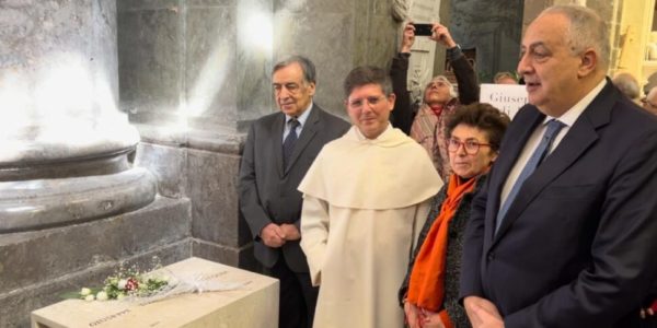 Palermo, svelata la nuova tomba di Giuseppe Tomasi di Lampedusa nella Basilica di San Domenico