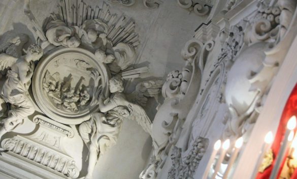 Palermo, infiltrazioni d'acqua nell'Oratorio del Carminello: minacciati gli stucchi del Serpotta
