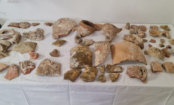 Agrigento, il mistero del sacchetto con i frammenti di anfore antiche: aperta un'inchiesta