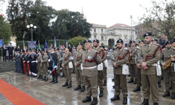 Il 25 Aprile a Messina, sotto la pioggia la Pedalata resistente e la cerimonia in piazza