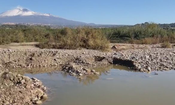 Siccità a Catania, dal 29 aprile al via i lavori per canalizzare le acque del fiume Simeto