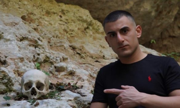 Necropoli di Pantalica, ambientalista ritrova un cranio umano