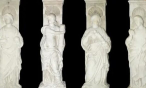 Rubate 34 anni fa e in vendita su internet: tornano nella chiesa di Pietraperzia le colonne di Antonello Gagini