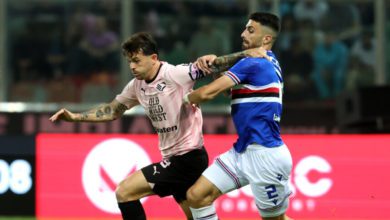 Palermo-Sampdoria 0-0, la diretta testuale: infortunio a Ceccaroni, entra Marconi