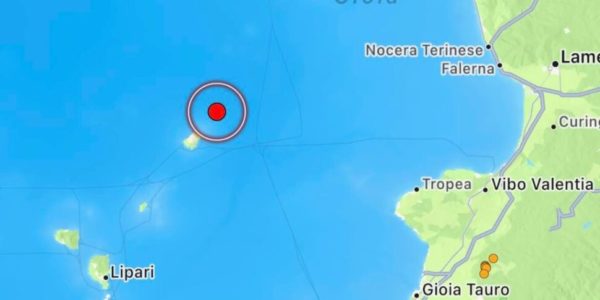 Terremoti, scossa al largo di Stromboli