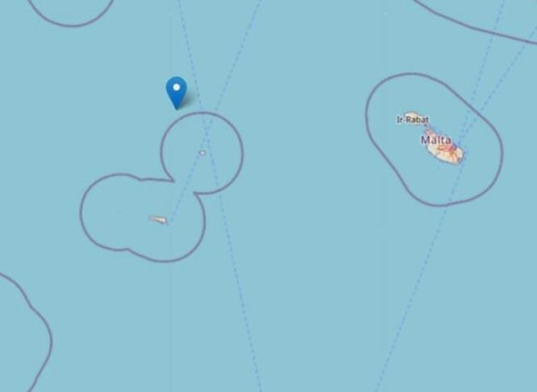 Terremoto di magnitudo 3.6 in mare al largo della Sicilia