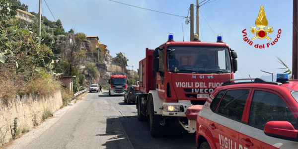 Roghi nel Palermitano, individuato uno degli incendiari