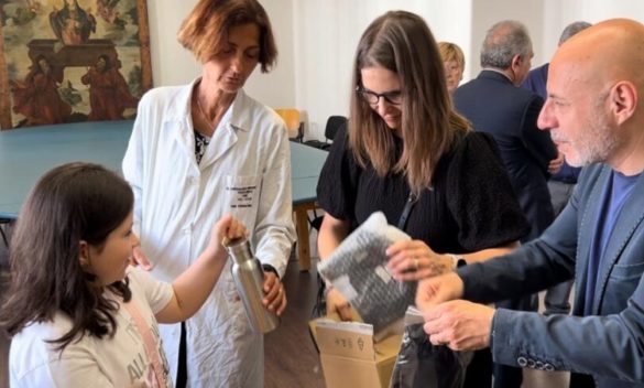 Palermo, l'arancina solidale di Kepalle: consegnato il macchinario all'ospedale dei Bambini