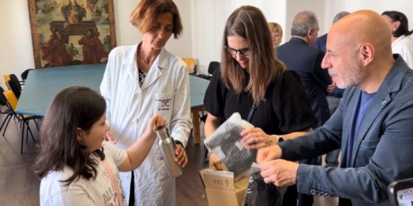 Palermo, l'arancina solidale di Kepalle: consegnato il macchinario all'ospedale dei Bambini