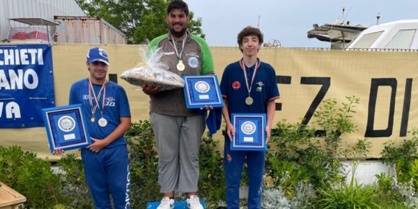 Il trapanese Navetta campione italiano Under 21 di pesca canna da riva