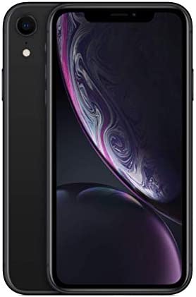 Apple iPhone XR, 64GB, Black (Renewed)