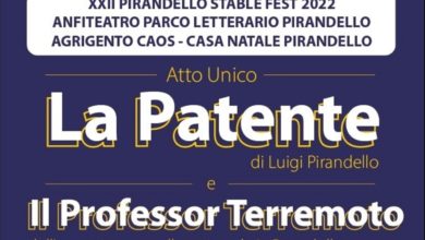 Pirandello Stable Festival, on stage The license and Professor Terremoto with Mario Sorbello